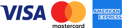 Visa, Mastercard, American Express